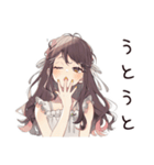 ゆるふわガーリーな女の子の夏（個別スタンプ：30）
