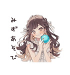 ゆるふわガーリーな女の子の夏（個別スタンプ：31）