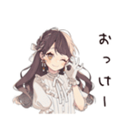 ゆるふわガーリーな女の子の夏（個別スタンプ：33）