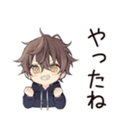 ちびパーカーくんの夏休みあるある（個別スタンプ：14）