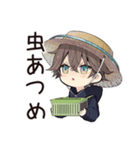 ちびパーカーくんの夏休みあるある（個別スタンプ：36）