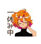 クールなお姉さん★週末サ活報告（個別スタンプ：14）