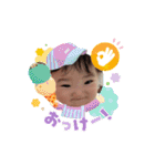 全力はるちゃんマン（個別スタンプ：9）