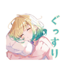 使いやすい女の子のおやすみスタンプ（個別スタンプ：6）