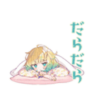 使いやすい女の子のおやすみスタンプ（個別スタンプ：14）