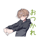 整地がんばる★ゆるパーカーくん（個別スタンプ：10）