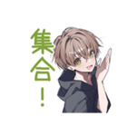 整地がんばる★ゆるパーカーくん（個別スタンプ：31）