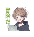 整地がんばる★ゆるパーカーくん（個別スタンプ：40）