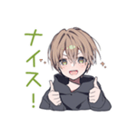 敵を撃ちまくる★ゆるパーカーくん（個別スタンプ：8）