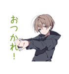敵を撃ちまくる★ゆるパーカーくん（個別スタンプ：29）