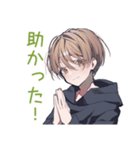 敵を撃ちまくる★ゆるパーカーくん（個別スタンプ：37）