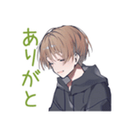 ゆるパーカーくんのイベント誘い（個別スタンプ：3）