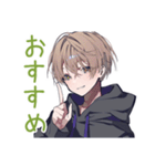 ゆるパーカーくんのイベント誘い（個別スタンプ：21）