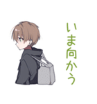 ゆるパーカーくんのイベント誘い（個別スタンプ：25）