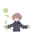 ゆるパーカーくんのイベント誘い（個別スタンプ：40）