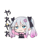 怒りマーク★地雷ちゃん（個別スタンプ：22）