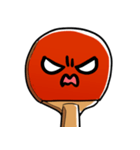 卓球の表情（個別スタンプ：8）