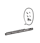 しゃべるフルート（個別スタンプ：7）