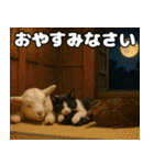 仲良し3匹 猛暑の夏編（個別スタンプ：6）