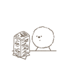 働くビションフリーゼ（個別スタンプ：23）