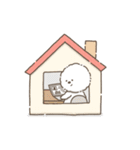 働くビションフリーゼ（個別スタンプ：27）