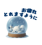 ひんやり♡夏のスノードーム（個別スタンプ：13）