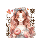頑張るオトナ女子の日常⑤夏❁⃘*（個別スタンプ：35）