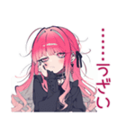 寝起きくせつよゴシックガール（個別スタンプ：13）
