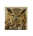 おふざけアニマル(鳥類)（個別スタンプ：6）