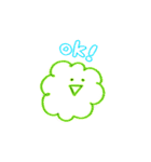 もわもわのいぬです。（個別スタンプ：3）