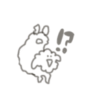 もわもわのいぬです。（個別スタンプ：14）