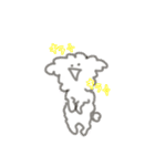 もわもわのいぬです。（個別スタンプ：15）