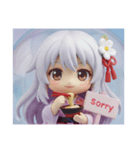 うどん精霊ちゃんカプセルトイ（個別スタンプ：4）