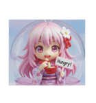 うどん精霊ちゃんカプセルトイ（個別スタンプ：7）
