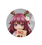 しかしか精霊ちゃんカプセルトイ（個別スタンプ：2）