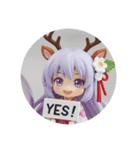 しかしか精霊ちゃんカプセルトイ（個別スタンプ：4）