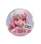 赤ちゃんみなみちゃんカプセルトイ(丸型)（個別スタンプ：2）