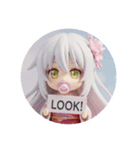 赤ちゃんみなみちゃんカプセルトイ(丸型)（個別スタンプ：3）