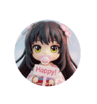 赤ちゃんみなみちゃんカプセルトイ(丸型)（個別スタンプ：6）