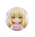 赤ちゃんみなみちゃんカプセルトイ(丸型)（個別スタンプ：7）