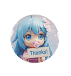 赤ちゃんみなみちゃんカプセルトイ(丸型)（個別スタンプ：8）