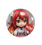 炎の精霊ちゃんカプセルトイ（個別スタンプ：2）