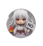 炎の精霊ちゃんカプセルトイ（個別スタンプ：3）