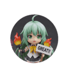 炎の精霊ちゃんカプセルトイ（個別スタンプ：5）
