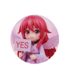 ウイング精霊ちゃんカプセルトイ（個別スタンプ：3）