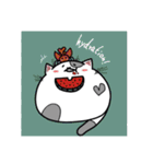 まんまるねこ～スタンプ②～（個別スタンプ：10）