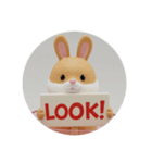 ネザーランドドワーフ(うさぎ)カプセルトイ（個別スタンプ：5）