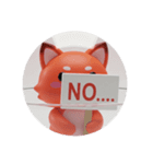アカギツネカプセルトイ（個別スタンプ：2）