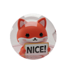 アカギツネカプセルトイ（個別スタンプ：8）