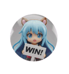 リス耳精霊みなみちゃんカプセルトイ（個別スタンプ：6）